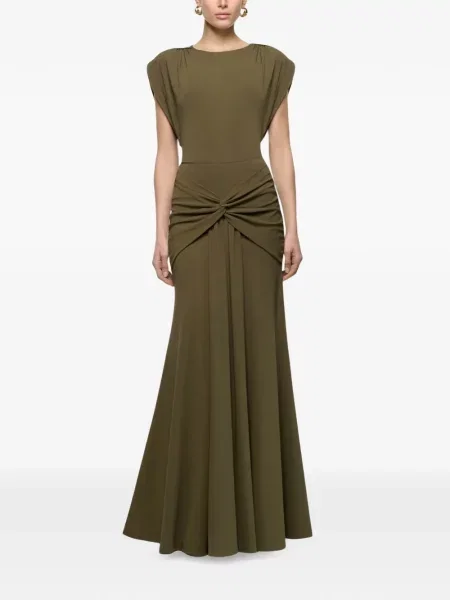 Decora top Roland Mouret verde