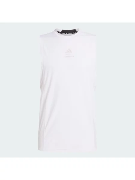 Koszulka Les Mills Graphic Tank biała