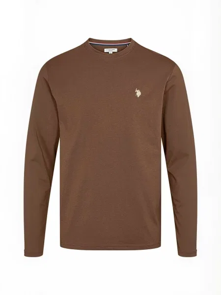 U.S. POLO ASSN. Cămașă UMBrolin castaniu