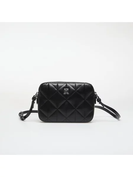 Geantă Calvin Klein Quilted Double Zip Camera Bag negru