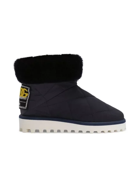 Buty do kostki dziecięce Dolce And Gabbana niebieskie