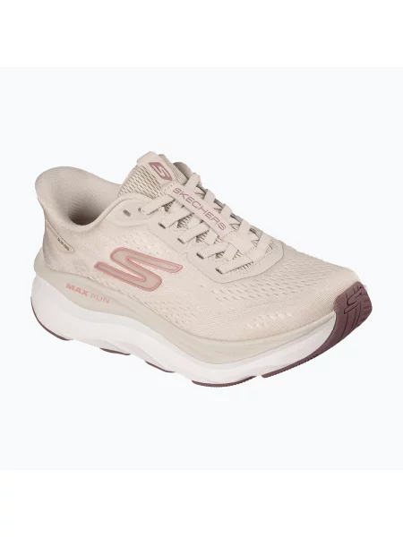 Дамски обувки за бягане SKECHERS Max Run beige бежово