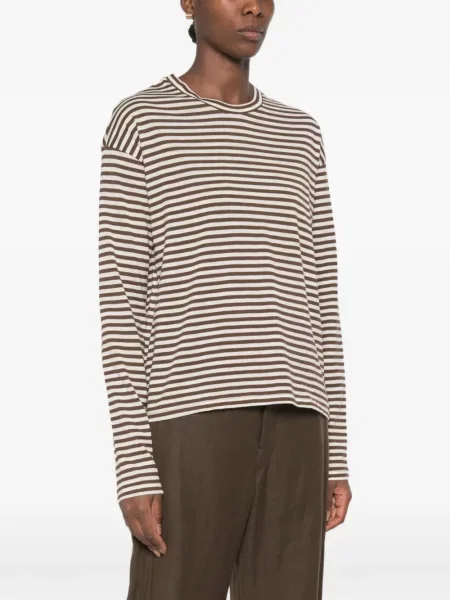 Lung tricou Tela maro