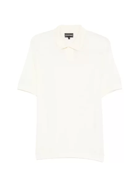 Tricou polo Emporio Armani scurt