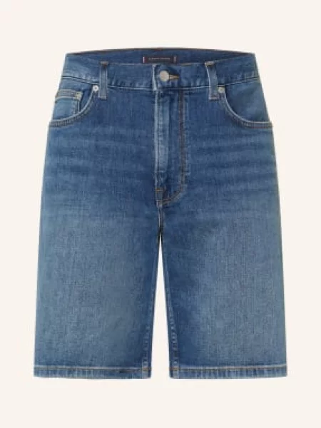 Tommy Hilfiger Džínové Šortky Slim Fit cobalt blue modré