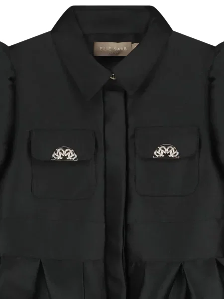 Dětské šaty Elie Saab černé