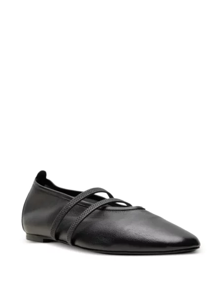 Balerini Chuckies cu bretele negru