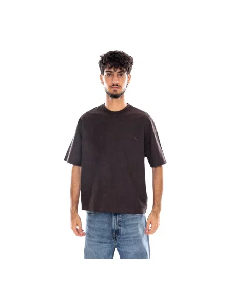 Koszulka Carhartt Wip brązowa