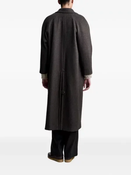 Palton A.p.c. de lână maro