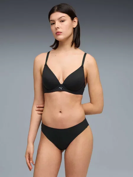 Бразилианы Puma из микрофибры черные