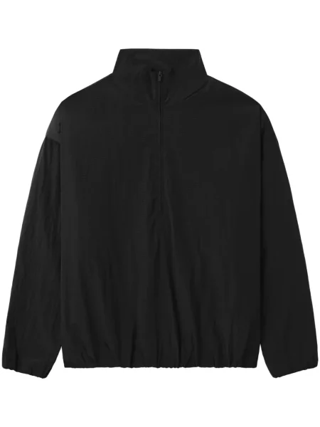 Mikina Fear Of God Essentials s autogramem černá