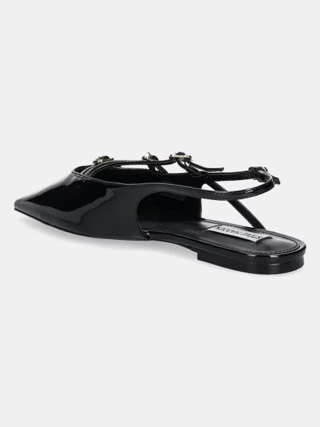 Балетки Steve Madden с открытой пяткой черные