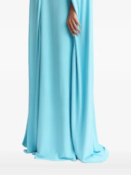 Rochie 16arlington din jerseu de costum albastru