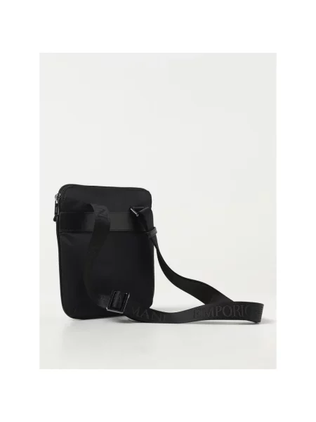 Torba crossbody Emporio Armani czarna