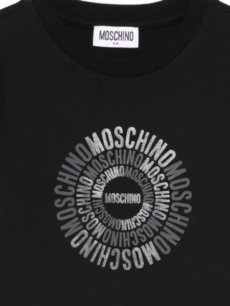 Koszulka dziecięca Moschino czarna