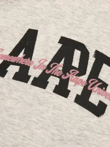Обратим суитчър Aape By *a Bathing Ape® с принт сиво