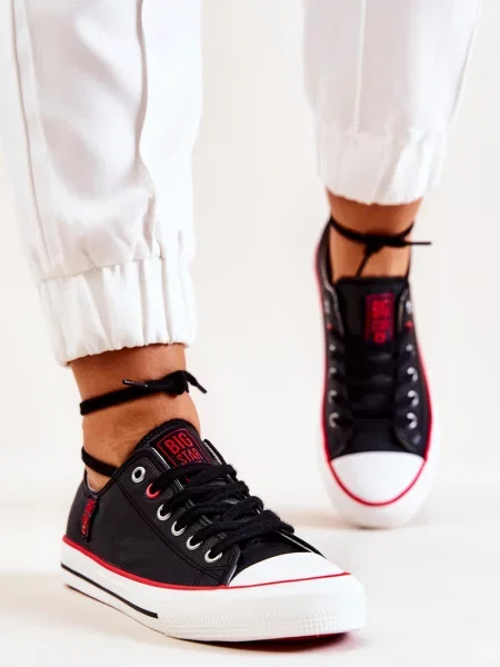 Pantofi Big Star din piele negru