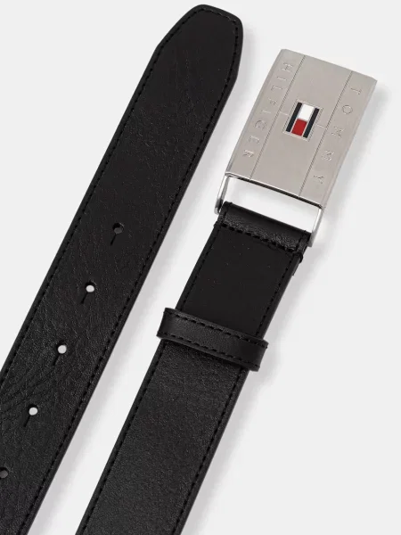 TOMMY HILFIGER Curea / argintiu negru