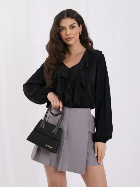 Bluza Rue Paris crna