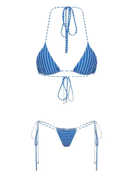 Bikini Amir Slama cu dungi albastru