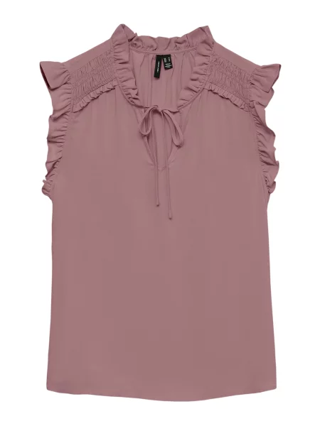 VERO MODA Bluză VMALBA pal roz