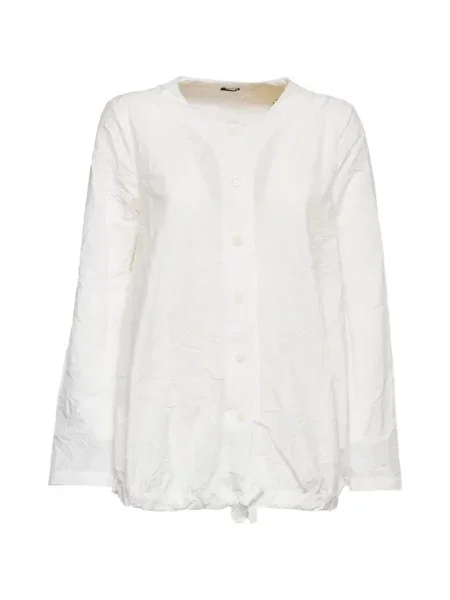 Koszula Apuntob ze sznurkiem biała