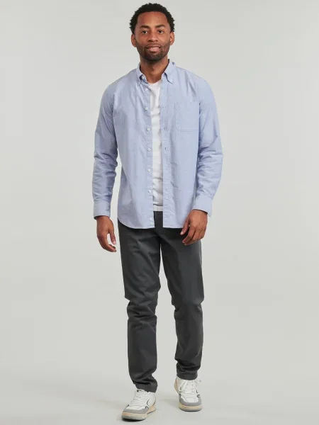 Pantaloni chino Selected gri
