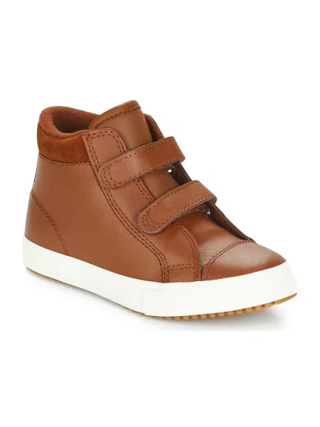 Členkové topánky Converse hnedá