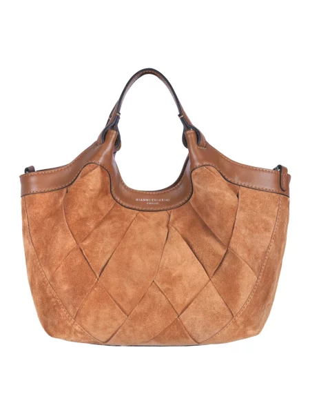 Torebka Gianni Chiarini skórzana brązowa