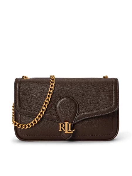 Kabelka Lauren Ralph Lauren hnědá