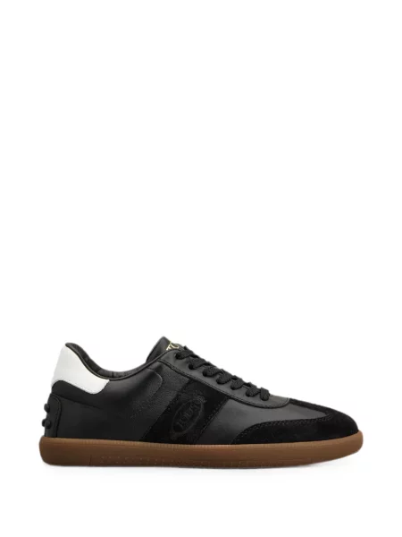 Sneakerși Tod's din piele negru