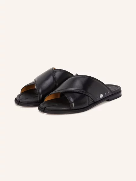 Maison Margiela Klapki Tabi schwarz czarne