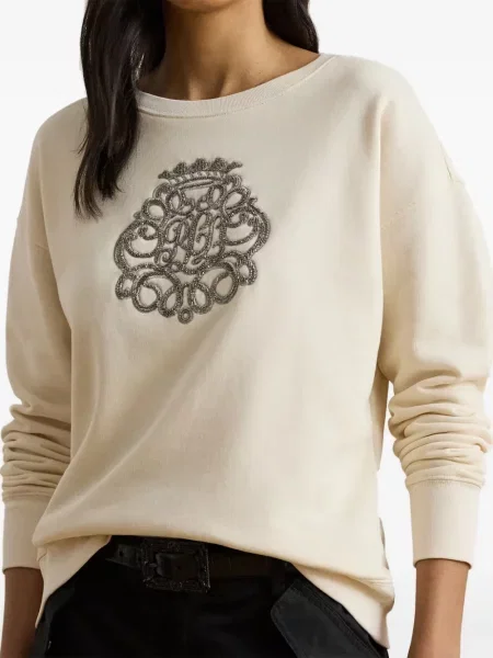 Pulover Lauren Ralph Lauren cu broderie
