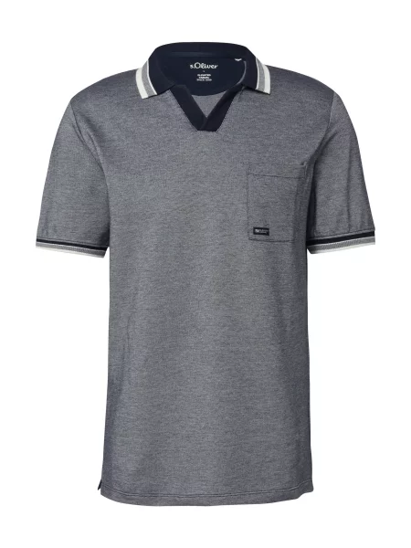 S.Oliver Majica mornarska / črna bela