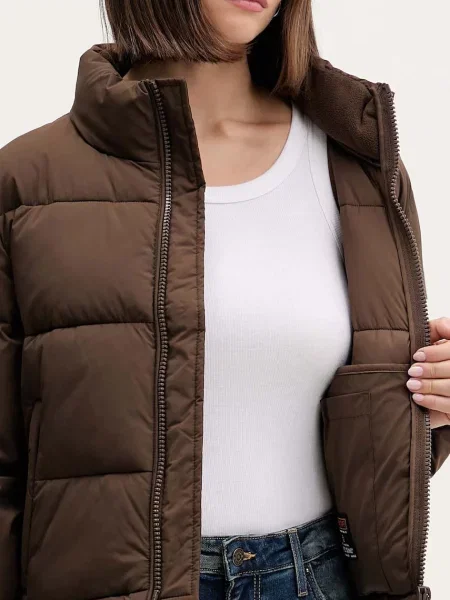 Куртка Guess Jeans зимова бірюзовий