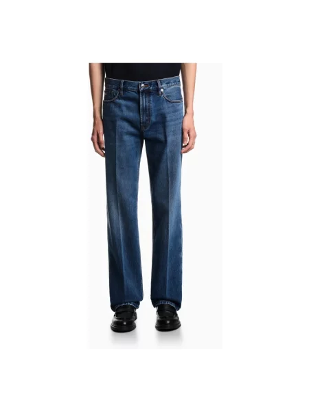 Jeansy Emporio Armani niebieskie