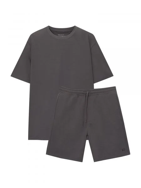 Pull&Bear Trening închis gri