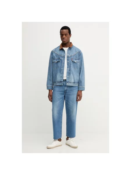 Kurtka jeansowa Levi's niebieska