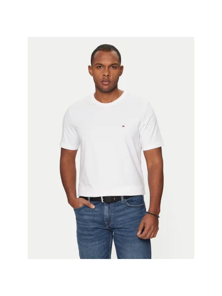 Tommy Hilfiger T-Shirt Essential Regular Fit λευκό