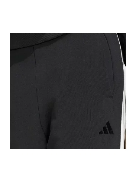 ADIDAS SPORTSWEAR Sportnadrágok adidas KIT Wide / piszkosfehér fekete