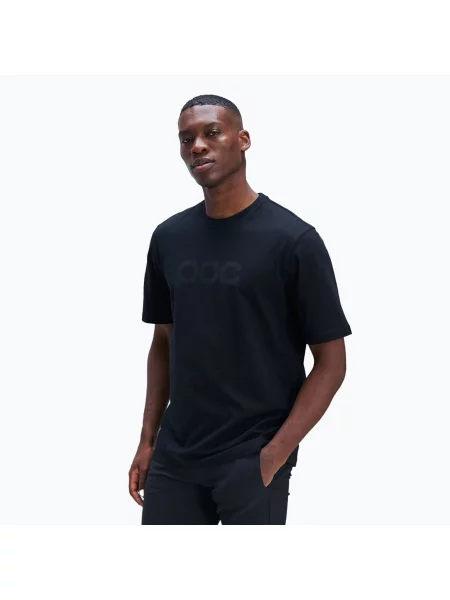 Koszulka POC Tee uranium black czarna