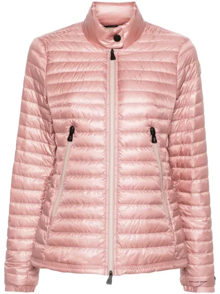 Kurtka puchowa Moncler Grenoble różowa