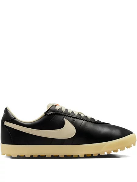Καρό μπλούζα Nike με κορδόνια με δαντέλα πράσινο