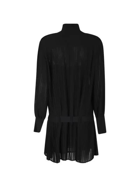 Cu centură rochie mini Semicouture negru