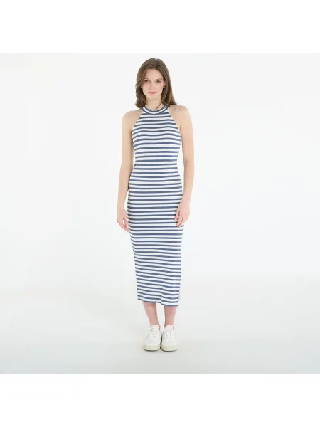 Φόρεμα Emporio Armani Train Costa Dress Fancy Stripe Blue XS μπλε