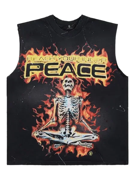 Tričko Hellstar bez rukávů černé