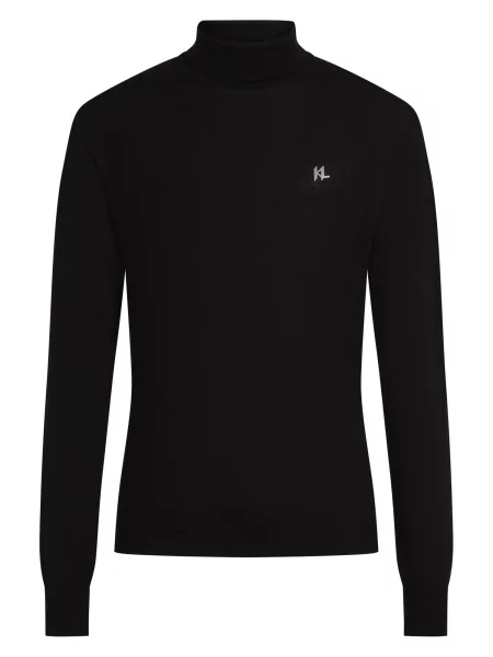 Karl Lagerfeld Pulover negru