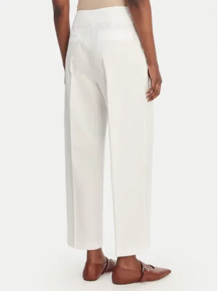 Kalhoty culottes BOSS bílé