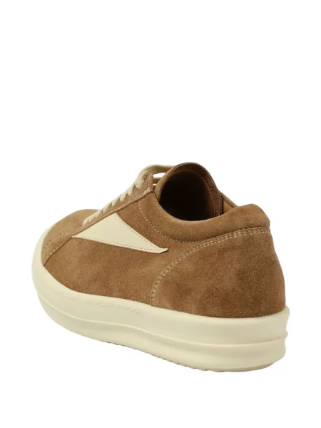 Fűzős csipkés sneaker Rick Owens barna