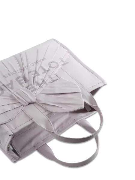 Geantă shopper Marc Jacobs cu funde violet